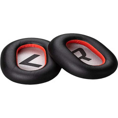 POLY Coussin d'oreille de Rechange pour Voyager 8200 Noir
