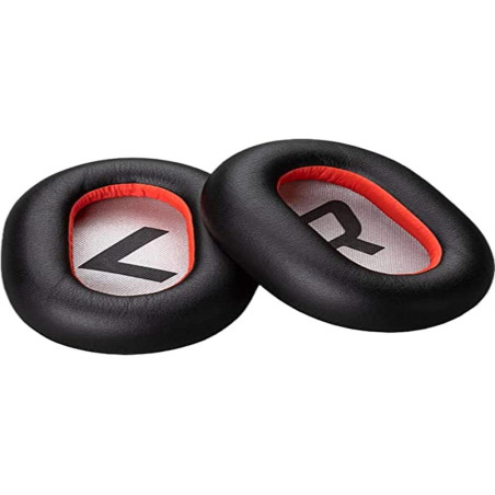 POLY Coussin d'oreille de Rechange pour Voyager 8200 Noir