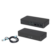 i-Tec Dockstation CADUAL4KDOCKPD2 Noir