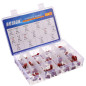 BOJACK 15 Valeurs 150 pièces Condensateur DC à film métallique en polypropylène 400V / 0,01uF ~ 0,56uF 630V / 0,001uF ~ 0,068uF BOJACK 15 Valeurs 150 pièces Condensateur DC à film métallique en polypropylène 400V / 0,01uF ~ 0,56uF 630V / 0,001uF ~ 0,068uF