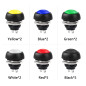 WayinTop 18 Pièces 12mm Boutons Poussoir de Réinitialisation Lockless Étanche Momentané Bouton Poussoir On-Off Push Button Switc WayinTop 18 Pièces 12mm Boutons Poussoir de Réinitialisation Lockless Étanche Momentané Bouton Poussoir On-Off Push Button Switc
