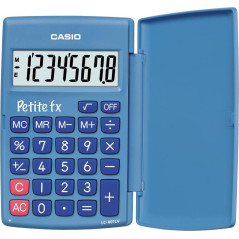 Casio LC-401LV-BU-BOITE Calculatrice Scolaire Primaire Bleu