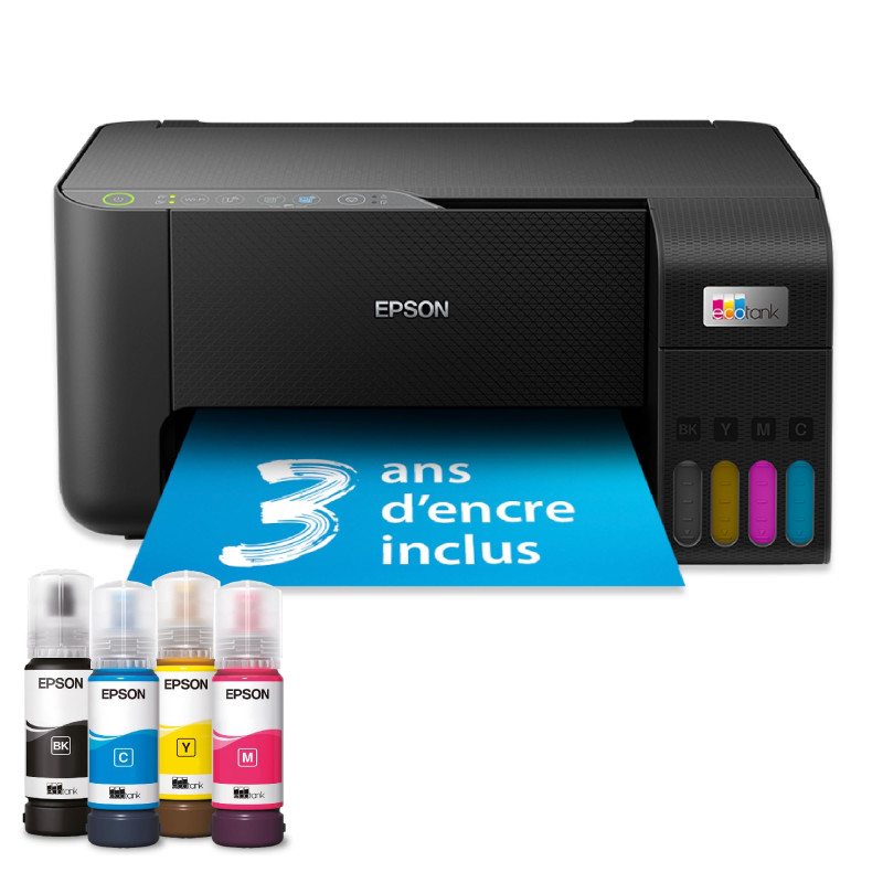 Epson EcoTank ET-2862 Imprimante à Réservoirs D’encre | Maison & Petit Bureau | Wi-Fi | A4 | Imprimer, Copier, Numériser | Jusqu Epson EcoTank ET-2862 Imprimante à Réservoirs D’encre | Maison & Petit Bureau | Wi-Fi | A4 | Imprimer, Copier, Numériser | Jusqu