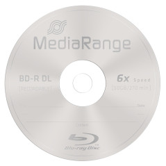 MediaRange MR507 Disque Vierge Blu-Ray - disques Vierges Blu-Ray (Boîte à gâteaux)