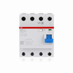 ABB F204A-63 / 0,3 Interrupteur de sécurité FI-RCD, 4 pôles