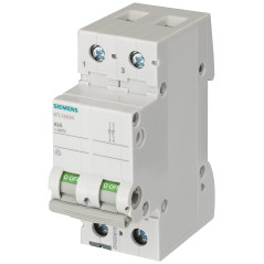 Siemens SENTRON Interrupteur 70 mm 400 V 2 modules 35 mm2 2 pôles 40 A