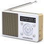 Nordmende Transita 100 Radio Dab Portable et puissante (Dab+, FM, Haut-Parleur, Prise Casque, mémoire des favoris, écran OLED, B Nordmende Transita 100 Radio Dab Portable et puissante (Dab+, FM, Haut-Parleur, Prise Casque, mémoire des favoris, écran OLED, B