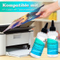 Nextpage Kit de nettoyage de tête d'impression - 100 ml - 2 nettoyeurs de tête d'impression - Pour toutes les imprimantes à jet Nextpage Kit de nettoyage de tête d'impression - 100 ml - 2 nettoyeurs de tête d'impression - Pour toutes les imprimantes à jet