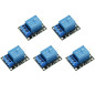 WINGONEER 5PCS KY-019 5V Bouclier de carte de module de relais d'une voie pour PIC AVR DSP ARM pour le relais d'arduino WINGONEER 5PCS KY-019 5V Bouclier de carte de module de relais d'une voie pour PIC AVR DSP ARM pour le relais d'arduino