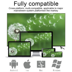 OBEST Récepteur Vidéo 1080 sans Fil,Wireless HDMI Display Adaptateur pour Android/Windows/PC vers TV HD/Moniteur/Projecteur/Mac