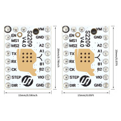 BCZAMD Imprimante 3D Pièces de mise à niveau FYSETC S2209 V4.0 Pilote de moteur pas à pas Step Sticks Mute Driver 256 Micro Pas 