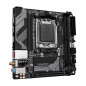 GIGABYTE B650I AX Carte mère - AMD Ryzen série 9000, VRM 5+2+1 Phases, jusqu'à 6400 MHz DDR5 (OC), 1xPCIe 4.0 M.2, LAN 2,5 GbE, GIGABYTE B650I AX Carte mère - AMD Ryzen série 9000, VRM 5+2+1 Phases, jusqu'à 6400 MHz DDR5 (OC), 1xPCIe 4.0 M.2, LAN 2,5 GbE,