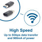 C2G Adaptateur USB C Femelle vers USB A mâle SuperSpeed USB 5 Gbit/s, Compatible avec Smartphones, tablettes et Ordinateurs Port C2G Adaptateur USB C Femelle vers USB A mâle SuperSpeed USB 5 Gbit/s, Compatible avec Smartphones, tablettes et Ordinateurs Port