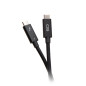 C2G Câble Actif Thunderbolt™ 4 USB-C de 2 m (1,8 m) Vitesses de Transfert de 40 Gbit/s, Alimentation 100 W et vidéo 4K C2G Câble Actif Thunderbolt™ 4 USB-C de 2 m (1,8 m) Vitesses de Transfert de 40 Gbit/s, Alimentation 100 W et vidéo 4K