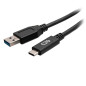 C2G Câble USB-C[R] mâle vers USB-A mâle 15,2 cm – USB 3.2 Gen 1 (5 Gbit/s)