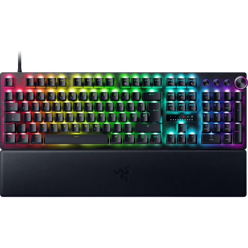 Razer Huntsman V3 Pro - Clavier Optique analogique e-Sport Snap Tap & déclencheur Rapide (Mode feu Rapide, Bouton Rotatif Multif Razer Huntsman V3 Pro - Clavier Optique analogique e-Sport Snap Tap & déclencheur Rapide (Mode feu Rapide, Bouton Rotatif Multif