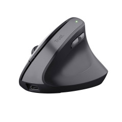 Trust Souris Optique sans Fil Ergonomique Verticale Bayo II Noire