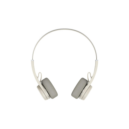MONDO Freestyle On-Ear Bluetooth Headphones, Grège