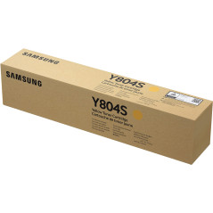 Samsung CLT-Y804S Cartouche d'encre d'origine compatible avec SL-X3280NR/X3220NR Jaune