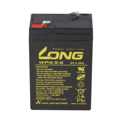 Batterie compatible avec LC-R064R5P 3-FM-4,5 20HR 3 FM 4.5 3FM4,5 3FM4.5 6 V 4 Ah AGM Batterie plomb-feutre