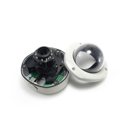 LEVELONE IPCAM FCS-3083 DOME IN 5MP H.264 IR6,5W POE
