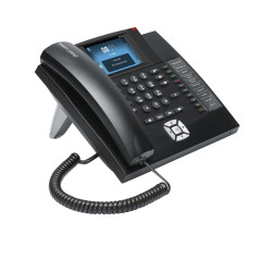 Auerswald COMfortel 1400 IP, noir, 90071 - Tisch- et Wandmontage, Produktklasse DEinsteiger-system-téléphone avec 3,5 Farbécran