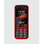 Konrow Senior 280 Next 4G (2.8'' - Double Sim - avec Station de Charge) Rouge