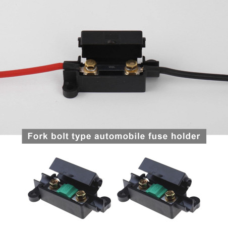 EMSea 2pcs Porte-fusibles Midi et 2pcs Fusibles Midi 40Amp Remplcacement pour Voitures Camions Véhicules de Construction Machine