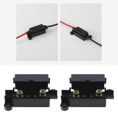 EMSea 2pcs Porte-fusibles Midi et 2pcs Fusibles Midi 40Amp Remplcacement pour Voitures Camions Véhicules de Construction Machine
