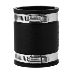 Aquaforte Pvc Élastomère, manchon Flexible, 110 mm 4 Plage de Serrage 110-100mm, Extrêmement Flexible !, Schwarz