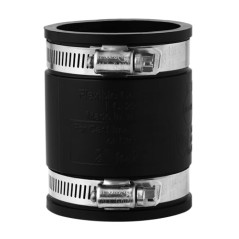 Aquaforte Pvc Élastomère, manchon Flexible, 110 mm 4 Plage de Serrage 110-100mm, Extrêmement Flexible !, Schwarz