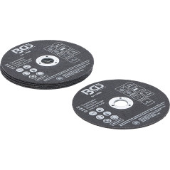 BGS 70998 | Jeu de disques à couper | pour acier inoxydable | Ø 75 x 1,0 x 10 mm | 5 pièces
