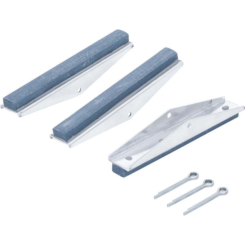 BGS 1257 | Pierres de rechange pour art. 1157 | mâchoires 100 mm | K 280 | 3 pièces BGS 1257 | Pierres de rechange pour art. 1157 | mâchoires 100 mm | K 280 | 3 pièces