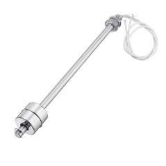 TuToy Contrôleur de niveau de capteur de liquide de commutateur de flotteur vertical de réservoir de débit d'eau d'acier inoxyda