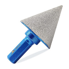 Foret conique diamant pour carrelage 35mm–BRSCHNITTx perceuse électrique à tige hexagonale, foret biseauté pour façonner l'élarg