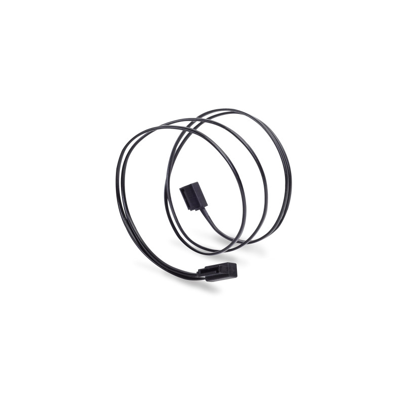 SilverStone SST-CP11-500 - Câble ultra mince SATA III 6 Gbps, latéral à angle 90°, connecteurs à profil ultra-mince, 50cm SilverStone SST-CP11-500 - Câble ultra mince SATA III 6 Gbps, latéral à angle 90°, connecteurs à profil ultra-mince, 50cm
