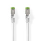 NEDIS Câble réseau catégorie 8.1 - S/FTP - Connecteur RJ45 - Connecteur RJ45-1 m - Rond - LSZH - Blanc - Étiquette NEDIS Câble réseau catégorie 8.1 - S/FTP - Connecteur RJ45 - Connecteur RJ45-1 m - Rond - LSZH - Blanc - Étiquette