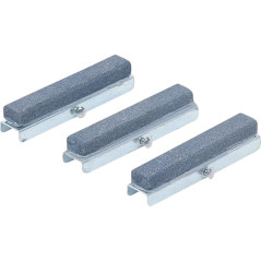BGS 1146 | Pierres de rechange pour art. 1156 | mâchoires 50 mm | K 220 | 3 pièces