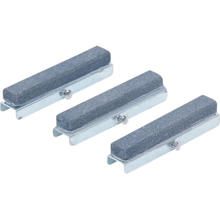 BGS 1146 | Pierres de rechange pour art. 1156 | mâchoires 50 mm | K 220 | 3 pièces