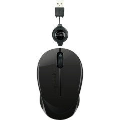 Speedlink Beenie Souris - Boutons Silencieux, Souris USB, Rouge