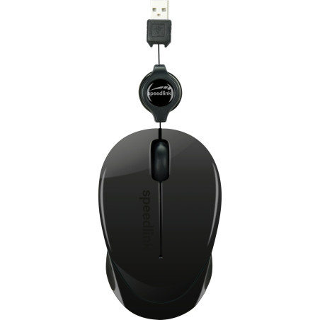 Speedlink Beenie Souris - Boutons Silencieux, Souris USB, Rouge