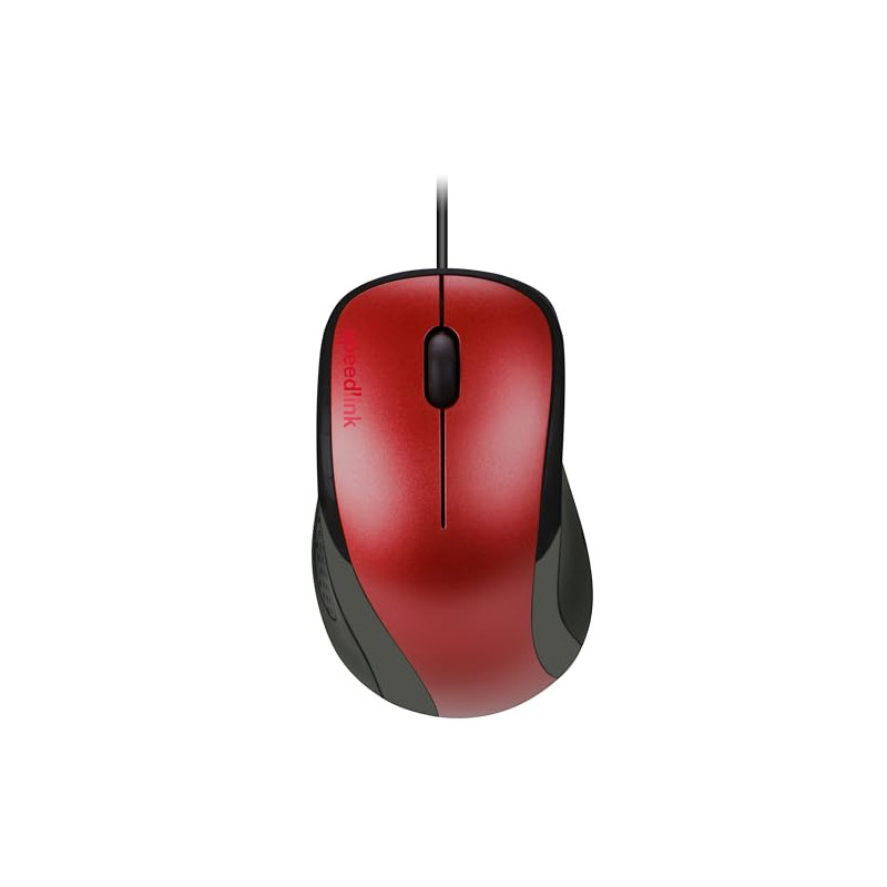 Speedlink Kappa Souris - Trois Boutons, 1.600 dpi, Rouge