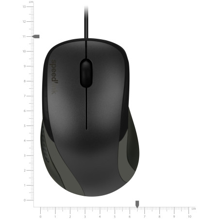 Speedlink Kappa Souris - Trois Boutons, 1.000 dpi, Noir