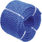 BGS Diy 80804 | Corde en matière plastique/utilisation universelle | 4 mm x 20 m | bleu BGS Diy 80804 | Corde en matière plastique/utilisation universelle | 4 mm x 20 m | bleu