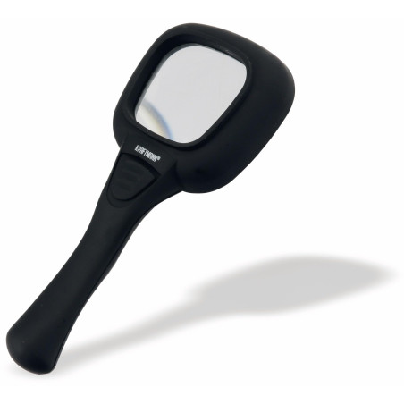 BGS Diy 85865 | Loupe de main | LED-Loupe avec lumière blanche et UV