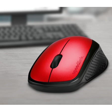 Speedlink Kappa Mouse - Wireless, Red