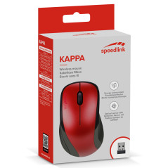 Speedlink Kappa Mouse - Wireless, Red