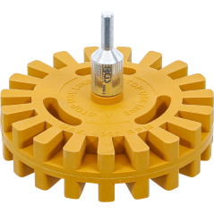 BGS 3999-2 | Gomme enlève autocollants | à lamelles | Ø 100 mm