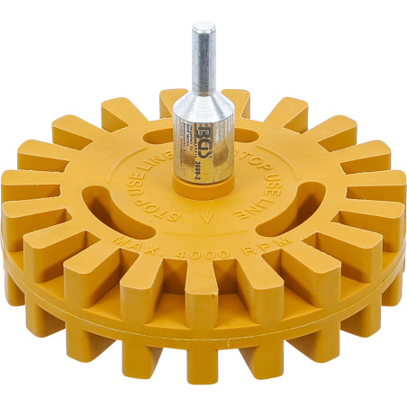 BGS 3999-2 | Gomme enlève autocollants | à lamelles | Ø 100 mm