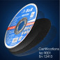 S&R Disque à tronçonner 115 Metal Fer Acier Inox Aluminium. Disque Meuleuse 115 Metal Extra fin - 25 Disques pour Meuleuse 115 M